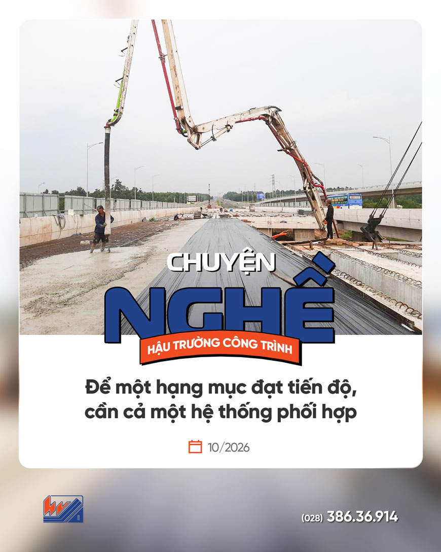 ĐỂ MỘT HẠNG MỤC ĐẠT TIẾN ĐỘ, CẦN CẢ MỘT HỆ THỐNG PHỐI HỢP de mot hang muc dat tien do can ca mot he thong phoi hop1